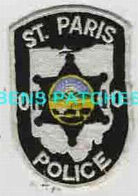 OHIO,SAINT ST PARIS POLICE 1